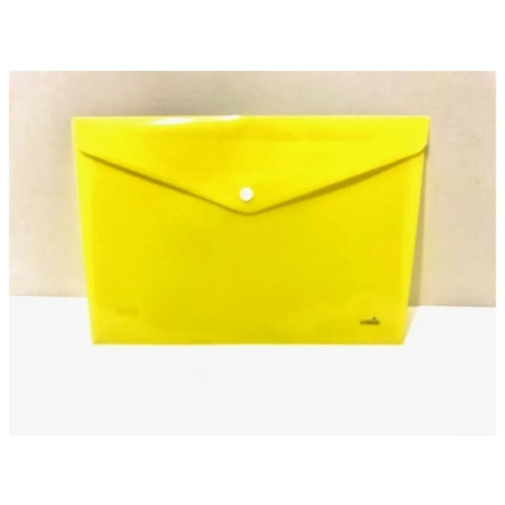 Umıx Çıtçıtlı Zarf Dosya A4 Neon Sarı