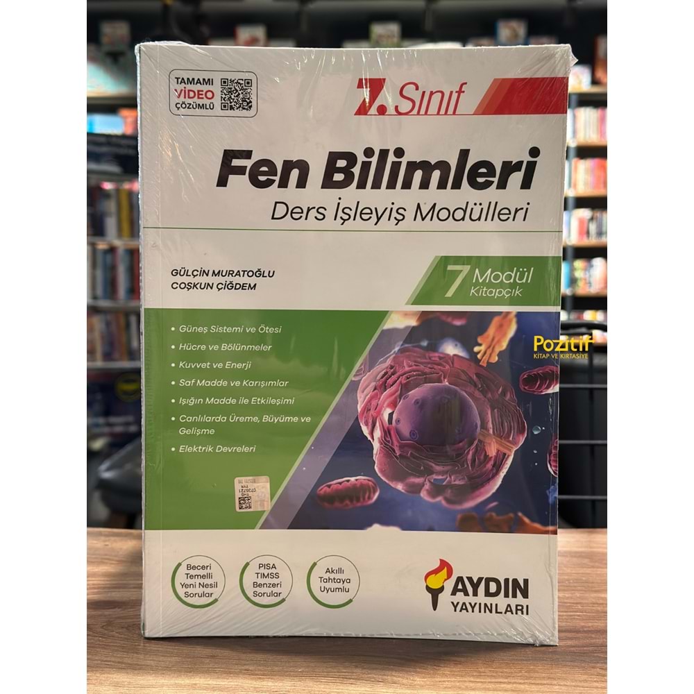 Aydın 7.Sınıf Fen Bilimleri Ders İşleyiş Mödülleri