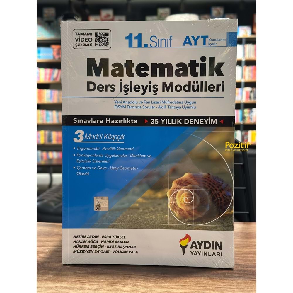 Aydın 11.Sınıf Matematik Ders İşleyiş Modülleri
