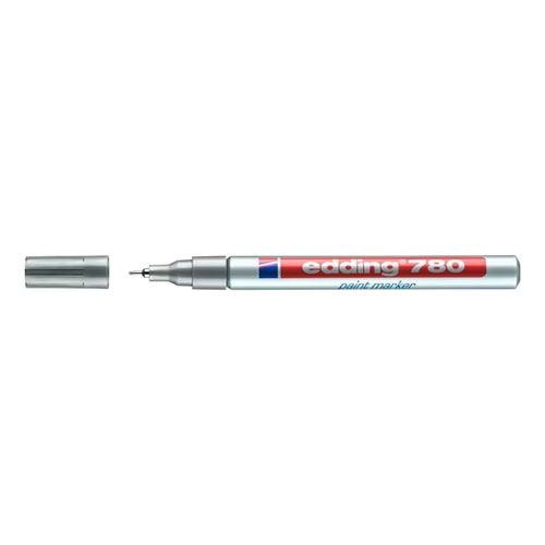 Edding 780 Tam Örtücü Gümüş Boya Kalemi (Paint Marker)