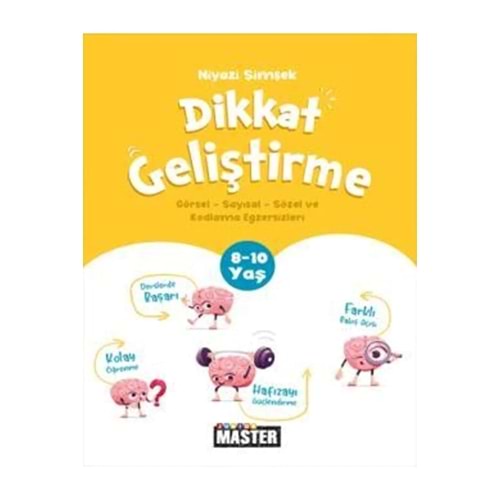 8-10 Yaş Junior Master Dikkat Geliştirme Egzersizleri Okyanus Yayınları