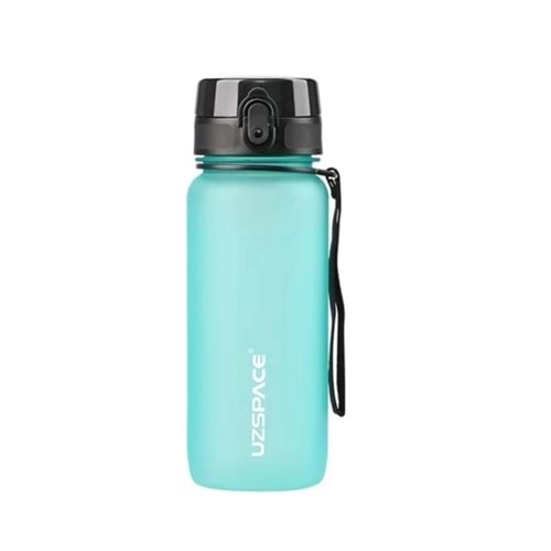 UZSPACE MATARA TRITAN SOFT TOUCH 3037 650 ML SPINDRIFT BLUE