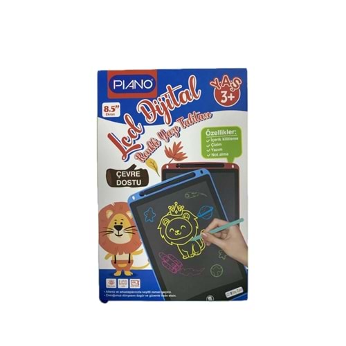 PIANO 606324 DİJİTAL RENKLİ YAZI TAHTASI 8.5