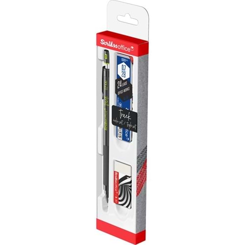Track 3'lü Set Mekanik Kurşun Kalem 0.7 mm Yeşil