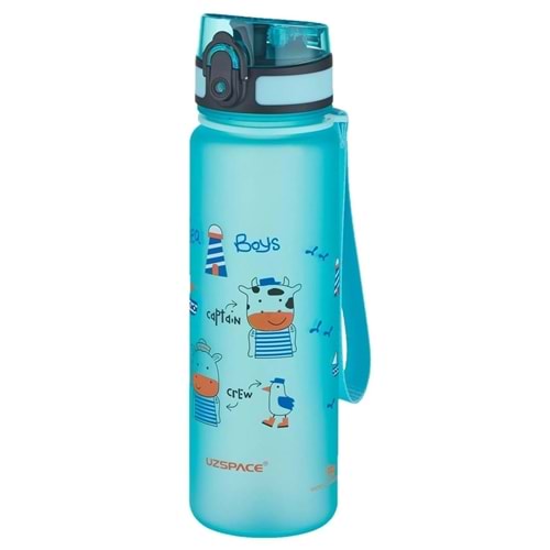 Uzspace Tritan 500 ml (Spindriff Blue-Sea Boys) Matara 3026-5